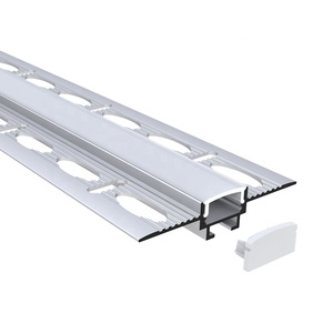 <span class=keywords><strong>LED</strong></span> şerit lineer aydınlatma alçı duvar alüminyum <span class=keywords><strong>LED</strong></span> profil için PC PMMA difüzör ile ekstrüde gömme alçıpan profil