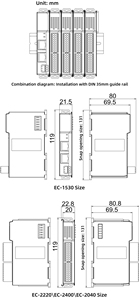 Venta caliente Ethercat IO System 16 32 Entradas digitales Salidas Remote Slave IO Modules Enclosure Slice Output Module - Product Image 5