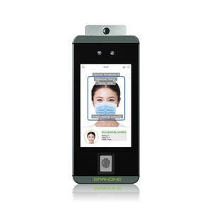 Detección de temperatura Luz visible Reconocimiento facial de velocidad rápida con WiFi inalámbrico ()