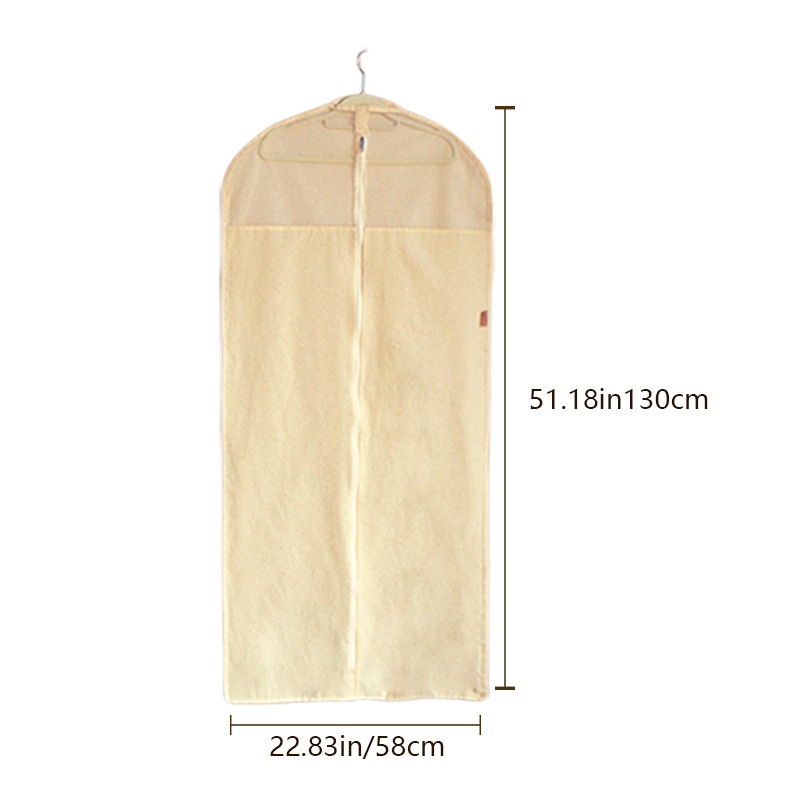 Housse anti-poussière en pur coton 58*130