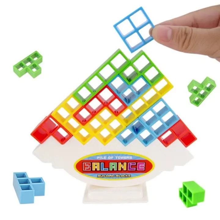 Russia Jigsaw Educational Stacking Toys Building Block Set for Preschool Children Table Game Kids Puzzle Kits