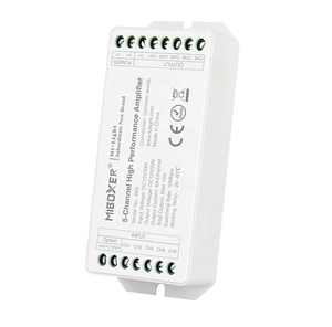 Rgbww Power repeater PA5 Milight mipboxer контроллер высокопроизводительная Светодиодная лента PWM сигнал 5-канальный усилитель - Product Image 1