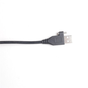 USB 2.0 Am Bm kablo çift vidalı tip B kablo Usb veri senkronizasyon yazıcı kablosu siyah PVC PE torba örgü PVC ceket, pvc mikro-usb - Product Image 6