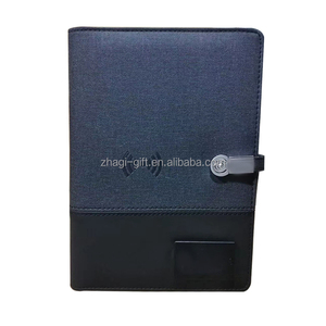 Loose Leaf Multifunctional PU Leather Cover <strong>Notebook</strong> With <strong>Calculator</strong> &amp; Pen Holder Smart <strong>Notebook</strong> Digital - Product Image 4