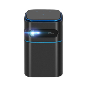 Miniproyector portátil DLP 4K para películas de música, dispositivo de proyección DLP con WIFI táctil, modo altavoz HiFi y batería de 7500MAH, Android 9 - Product Image 2
