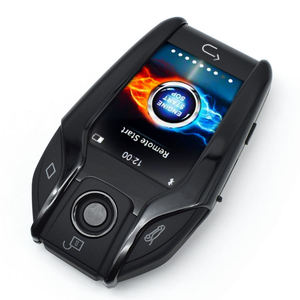 QS New Style Multi-languages Modified LCD Smart <strong>Key</strong> for H-yundai A-udi F-ord B-MW Universal Remote Car <strong>Key</strong> - Product Image 1