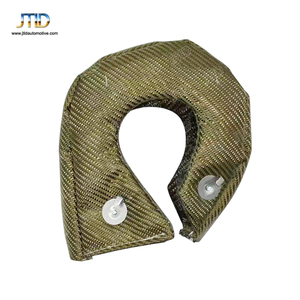 T25 T3 T4 T6 T28 titanyum Turbo ısı battaniye Turbo kalkanı kapak Wrap ile fabrika fiyat - Product Image 2