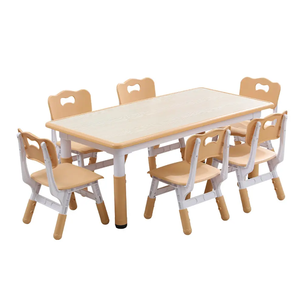 Commercio all'ingrosso ergonomico bambini altezza regolabile scrivania e sedia set con libreria mobili per la casa in legno bambini tavolo da studio per il bambino