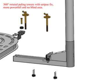 Vico VF5000 kamyon şasi makinesi doğrultma çekerek kule tezgah raf CE müşteri tasarım doğrudan fabrika için kullanılabilir - Product Image 2