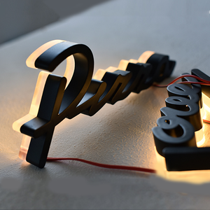 Доска объявлений 3d с цифровым дисплеем светодиодная буква - Product Image 3