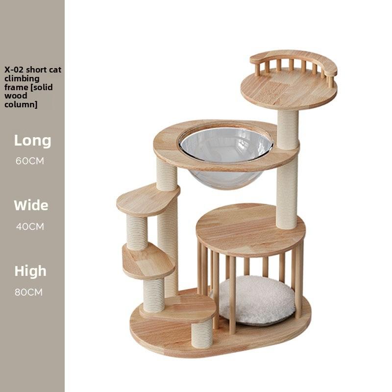 01 -Low-legged cat climbing frame