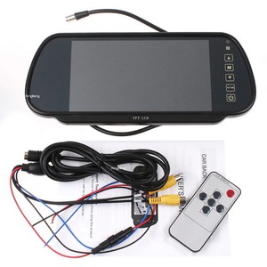 Monitor de pantalla Lcd TFT de 7 pulgadas para motocicletas, retrovisor de vídeo para coche, accesorios para vehículos, piezas - Product Image 5