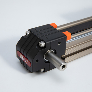 Entrega rápida 40 mm 5 KG Ancho de carga Cinturón de material de aleación de aluminio ligero Riel de deslizamiento de guía lineal motorizado de tamaño pequeño - Product Image 3