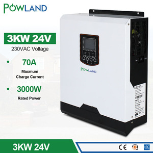3000W 24V至220V混合太阳能逆变器纯正弦波PWM 3000w逆变器价格