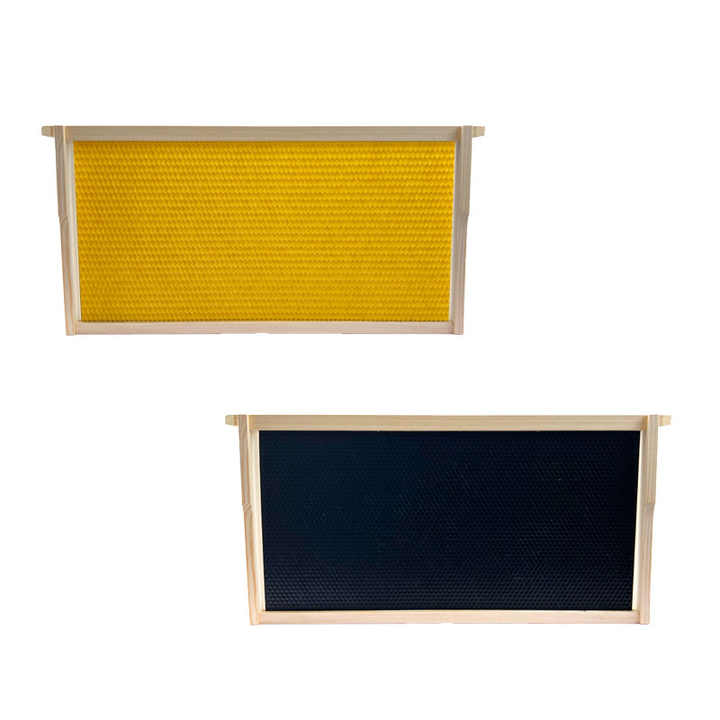 Langstroth Bee Hive Deep Frame with Comb Foundation Beekeeping Equipment
