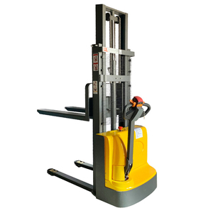 <strong>Container</strong> 1.5 Ton Electric Pallet Forklift Stacker <strong>Machine</strong> 1.5 Ton <strong>Loading</strong> <strong>and</strong> <strong>Unloading</strong> Cargo Lift Pallet Stacker Crane