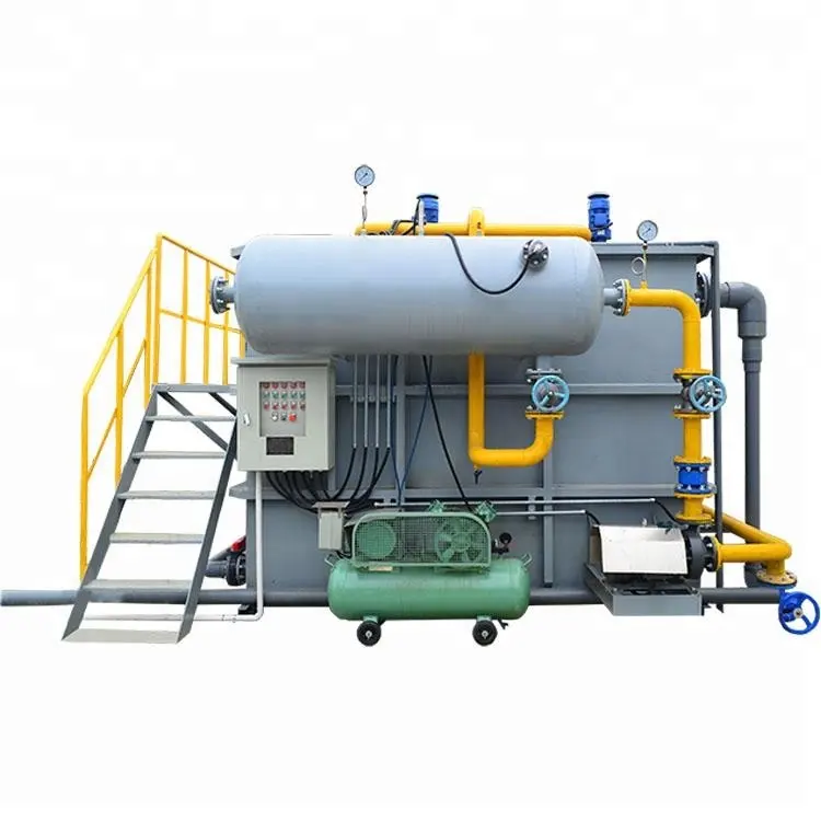 Flotación de aire disuelto experimental de efectos de funcionamiento estable para la planta de tratamiento de aguas residuales de la industria