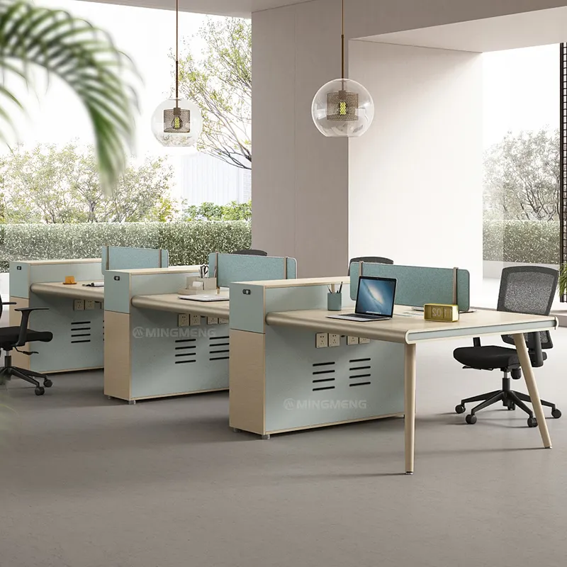 Nuevo diseño de muebles de oficina, mesa moderna, gerente Modular, escritorio de oficina, escritorio de oficina y juego de sillas