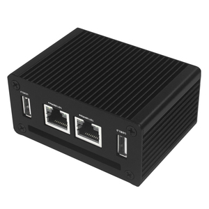 Ahududu Pi Zero0/W/2W USB2.0/RJ45 10/genişletme kartı M Ethernet portları için Ethernet/USB HUB şapka 100 kutu Metal kabuk - Product Image 4