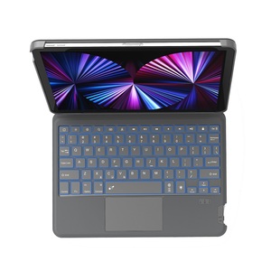 适用于iPad Pro Air平板电脑的无线键盘可充电便携式磁性触控板键盘 - Product Image 5
