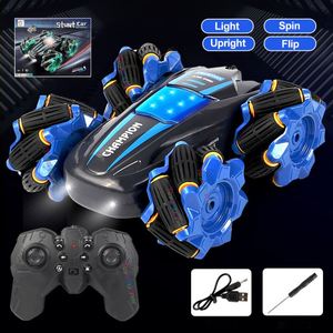 2,4 г, 4 Вт, светодиодный мини-Радиоуправляемый трюк, 100 км - Product Image 2
