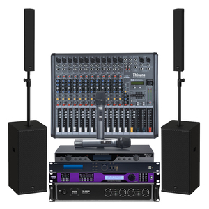 ديكن شوز Q30 <span class=keywords><strong>6</strong></span> وحدات كاملة المدى تردد مكبر صوت محكم الغلق 480 وات ثنائي الاتجاه نظام خط مصفوفة المسرح عمودي صوت مكبر صوت - Product Image 1