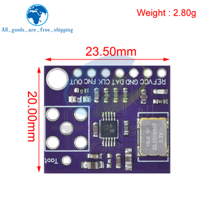 TZT AD9833 AD9833BRMZ Programmable Microprocessor 0-12.5MHZ Sine Square DDS Signal Generator Module Serial Interface Module - Product Image 2