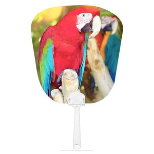 定制印刷塑料宠物3D透镜状定制印刷手扇手柄棒 - Product Image 2