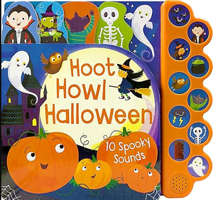 Sıcak satış cadılar bayramı interaktif hikaye ses kitap çocuk 10-Button Howl ses kurulu dayanıklı karton malzeme sert ofset - Product Image 1