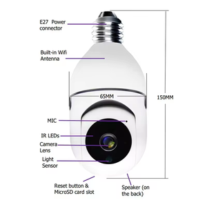 2024 PTC-2 IP AI Cloud Storage Motion Auto Tracking WiFi HD 1080P CCTV <strong>Camera</strong> - Product Image 6