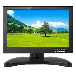 Pantalla de 10,1 pulgadas, mini entrada VGA con pantalla, función de reproductor de DVD, monitor de ordenador LCD de escritorio pequeño para el hogar - Product Image 1