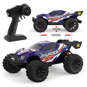 รถตีนตะขาบ RC 4*4โลหะผสมไร้แปรงถ่านน้ำหนักเบาก่อสร้างก้านผูกปรับได้ทั้งหมดออกแบบพื้นที่ที่เป็นเนินเขา