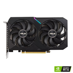 ASUS çift GeForce RTX 3060 V2 12GB GDDR6 iki güçlü eksenel teknoloji ve bir 2-yuvası tasarımı için geniş uyumluluk - Product Image 2