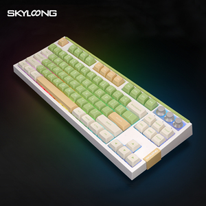 Teclado Skyloong GK87 Pro Spartan Theme-Último modelo con interruptor Gateron Pro 3,0 y teclas de pudín - Product Image 2