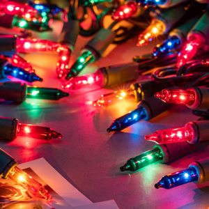 Twinkle <strong>Multi</strong> <strong>Color</strong> Christmas Mini <strong>String</strong> <strong>Lights</strong> 20 Feet 100 LEDs for Holiday Tree Decoration Indoor Outdoor Fairy UL Certificat - Product Image 2