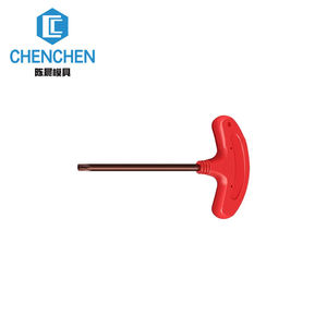 Công nghiệp cấp chenchen cờ hình Metric T6 T30 t-loại Torx Screwdriver cờ lê với t xử lý và Torx Key - Product Image 4