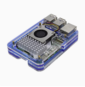 <strong>Raspberry</strong> <strong>Pi</strong> 5 Official Cooling <strong>Case</strong> - 5-Layer Transparent Acrylic Shell - Product Image 6