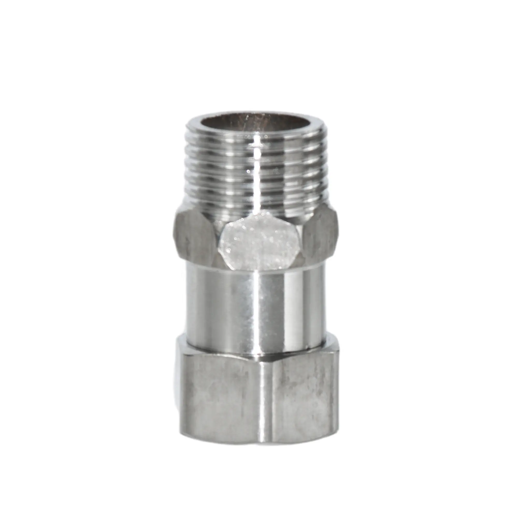 DKV 304 Aço Inoxidável 1/2 "G Macho Flexível Conector Móvel para Válvula Angled Anti Torção Metric M22