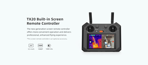 FIMI X8T V640 fotoğraf İha üçlü-kamera Gimbal sistemi 640*480 termal kızılötesi <span class=keywords><strong>Lens</strong></span> RokLink 5.0 20Km Video iletim - Product Image 2