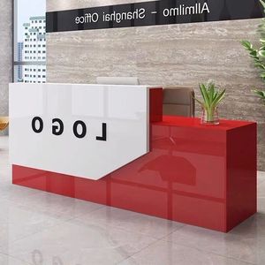 Modernes Design MDF Empfangstheke für Schönheitssalon Büro Bar Hotel Einzelhandelsgeschäft Kassentresen - Product Image 2