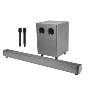 高品质BT 5.0扬声器无线3D环绕声家庭影院系统，带RGB光声条，适用于家庭电视 - Product Image 1