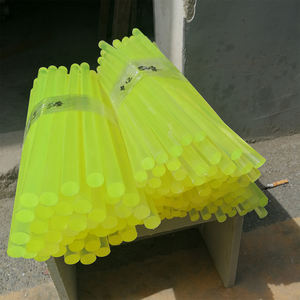 Bán buôn Trung Quốc nhà sản xuất độ cứng ánh sáng màu vàng <span class=keywords><strong>Polyurethane</strong></span> PU thanh cao su 100 mét đường kính - Product Image 5