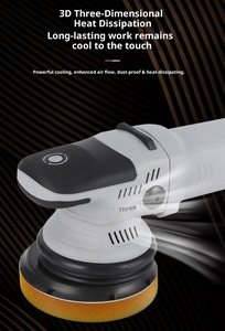5inch hành động kép orbal Xe Điện đánh bóng Máy da xe chi tiết đệm đánh bóng Lập Dị khoảng cách để đánh bóng - Product Image 4