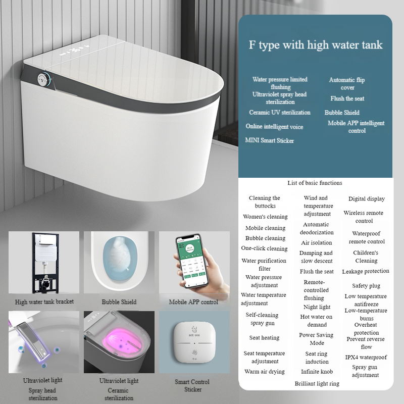 Model F - High water tank