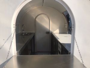 2024 Châu Âu phổ biến đường phố ngoài trời thức ăn nhanh xe tải Bán buôn giá phục vụ kem thực phẩm di động xe tải để bán - Product Image 5