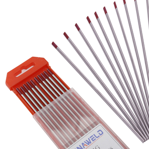 CNWELD WT20タングステン電極ティグ溶接ロッド用1.6mm 150mm長さレッドカラータングステンロッド - Product Image 3