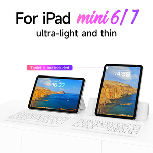 超軽量超薄型8.3インチの新デザインiPadミニケースAppleキーボード用多機能品質保証 - Product Image 2