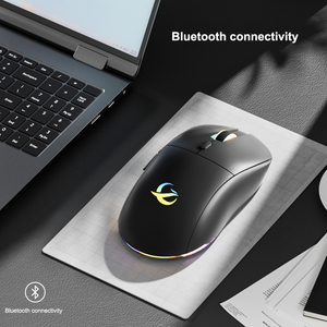 Tragbare Bluetooth RGB Wireless Maus Typ C Wiederauf ladbarer Laptop Computer Optisches Licht Gaming Maus Laptop Büro Verwendung - Product Image 4
