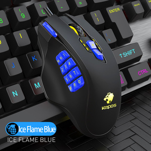 Cavo ombra sangue Mouse gioco meccanico per Computer eSport Wrangler Macro programmazione LO per Amazon - Product Image 6