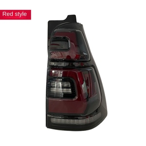 03-09 için 4Runner arka lamba donanımı modifiye LED sürüş işık akış dönüş sinyali yeni durum 12V kırmızı Lens kuyruk işık - Product Image 5